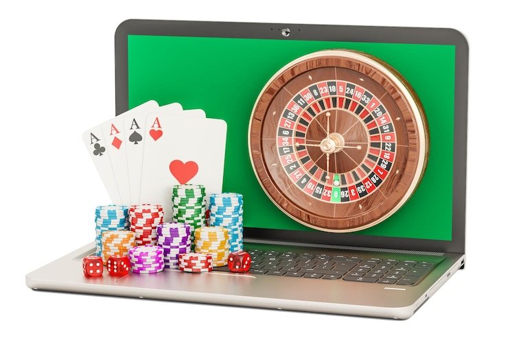 Multi-camera view of baccarat table showing dealer and card placement